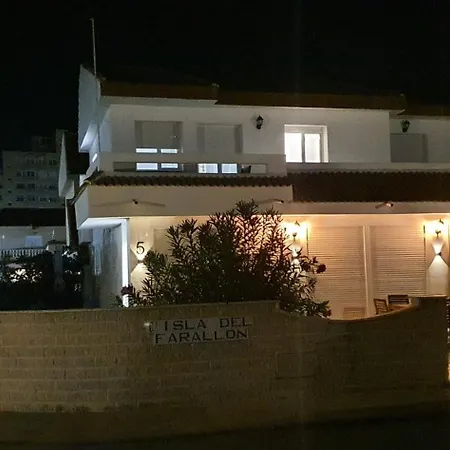 فيلة Blanca Vista Al Mar, 30metros De La Playa لا مانغا ذيل مار مينور